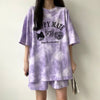超人気 着心地良い どんな体型にも適合 カジュアル 全5色 半袖 Tシャツ ショートパンツ セットアップ ＜U-9268＞