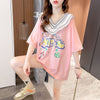 【半額！期間限定！！】オシャレ度満点 キュート 着心地抜群 プリント 全3色 Tシャツ カットソー＜U-8536＞