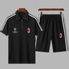 男女兼用 肌触りの良い Tシャツ & ショーツ セットアップ U-13224
