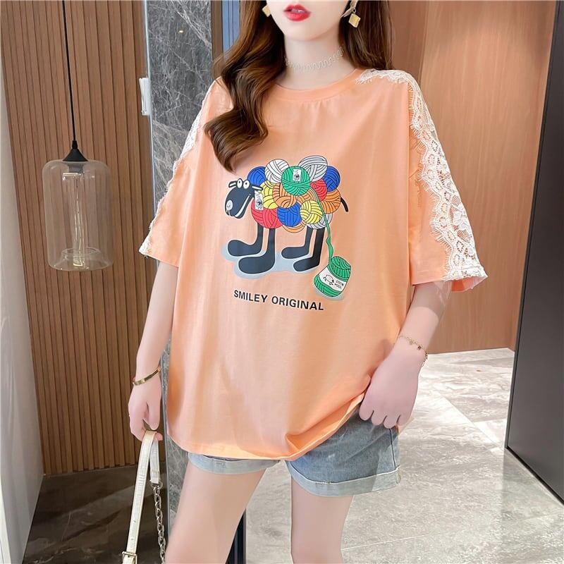 好感度満載 3色選択可 美感いっぱい Tシャツ カットソー＜U-3074＞