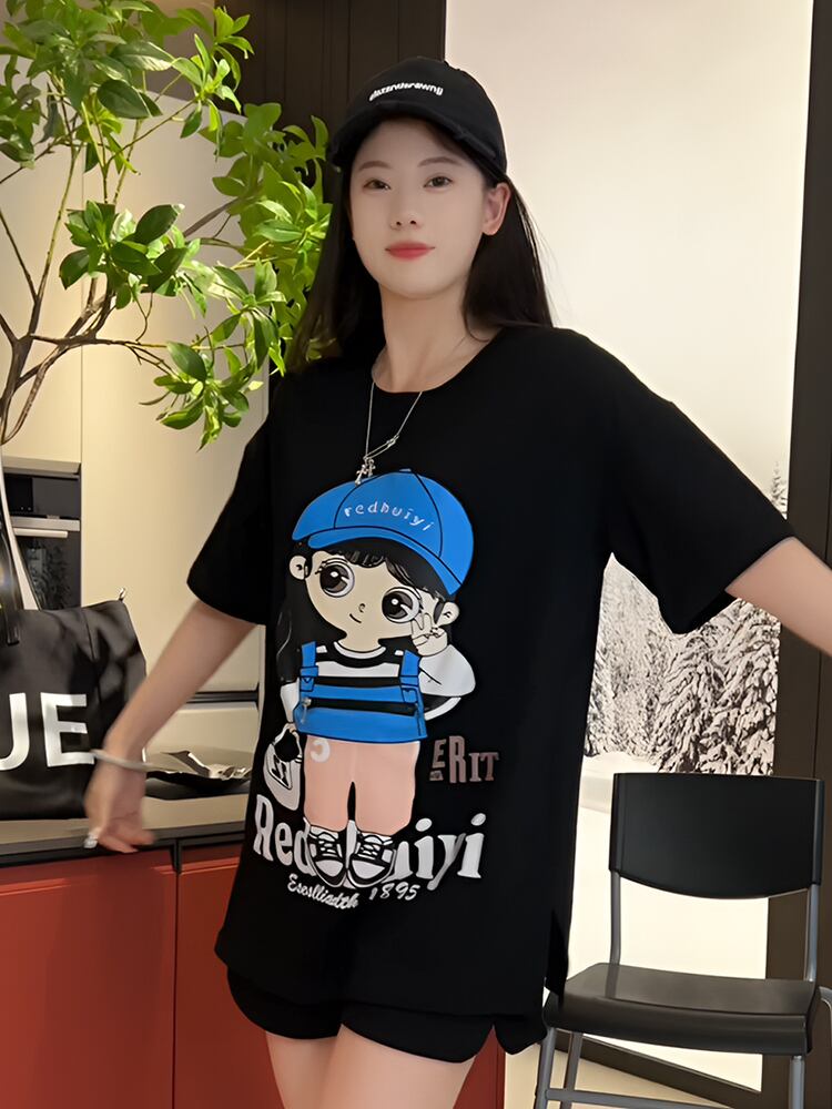 定番シンプル 好感度UP 海外トレンド カジュアル 全3色 半袖 Tシャツ ＜U-11266＞