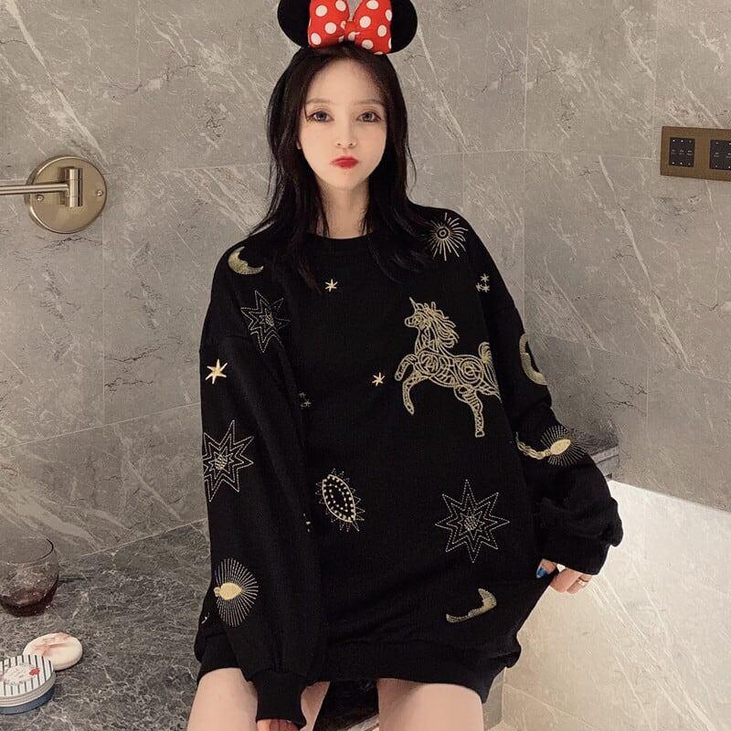 韓国系大人気スウェット