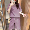 定番シンプル 半袖Ｔシャツⅹパンツセット全4色 カジュアル <U-8732>
