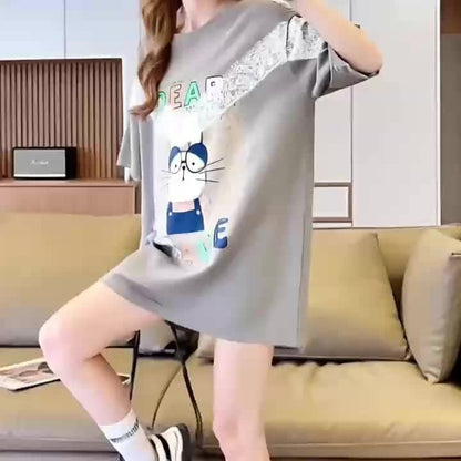 おすすめ 好感度UP 美人度アップ カジュアル 全4色 半袖 Tシャツ ＜U-11119＞