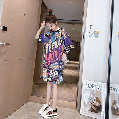 今季マストバイ ゆったり 個性派 半袖Tシャツ＜U-8135＞