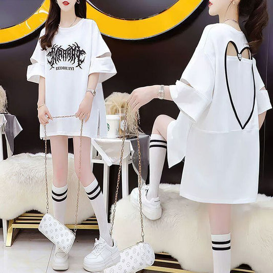 超人気 売れ筋 おすすめ 絶対流行 早い者勝ち カジュアル 2色選択 Tシャツ<U-11337>