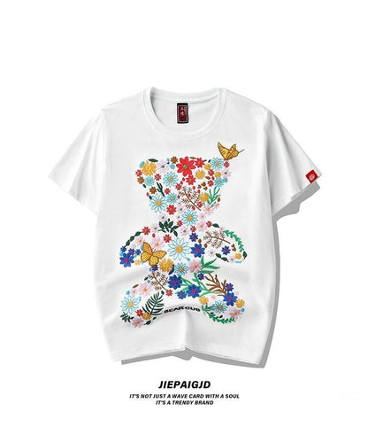 上質 絶対流行 早い者勝ち 早い者勝ち カジュアル 男女兼用 2色選択 Tシャツ<U-11131>