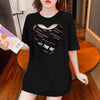 合わせやすい Tシャツ＋キャミソール チャーミング セットアップ＜U-3454＞