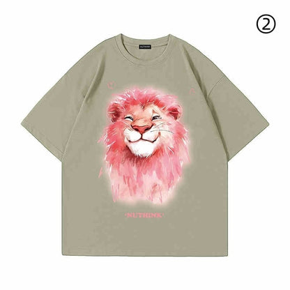 絶対流行 デザイン性抜群 ファッション感満々 着心地良い 全7色 半袖 Tシャツ 男女兼用<U-6778>