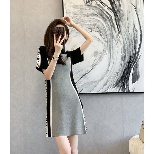 新商品 ファッション 美人度アップ 切り替え ワンピース＜U-8839＞