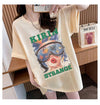 【半額！期間限定！！】話題沸騰中 カジュアル アバンギャルド プリント 3色選択 半袖Tシャツ＜U-8581＞