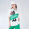 絶対欲しい 絶対流行 今季マストバイ 早い者勝ち カジュアル 2色選択 Tシャツ<U-11658>