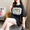 【半額！期間限定！！】オシャレ度満点 3色選択可 高級感溢れる Tシャツ カットソー＜U-3255＞