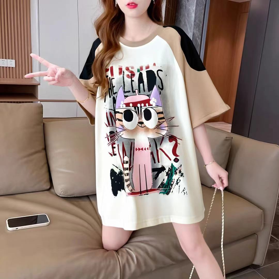 スウィート 好感度UP 海外トレンド カジュアル 全3色 半袖 Tシャツ ＜U-11110＞