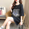 オシャレ度満点 プリント 今季大好評 Tシャツ カットソー トップス＜U-3281＞
