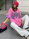 おすすめ 好感度UP 美人度アップ カジュアル 全4色 半袖 Tシャツ ＜U-11234＞