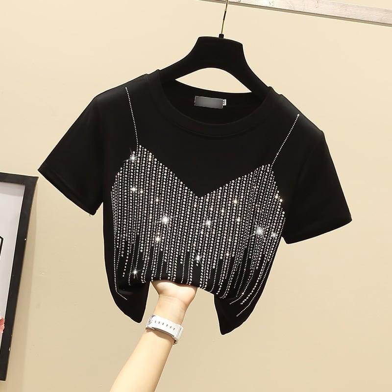 売り切れ必至 絶対流行 好感度UP 早い者勝ち カジュアル 2色選択 Tシャツ<U-11508>