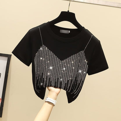 売り切れ必至 絶対流行 好感度UP 早い者勝ち カジュアル 2色選択 Tシャツ<U-11508>