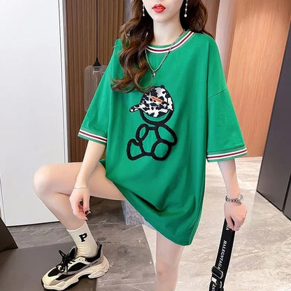 定番シンプル 好感度UP 海外トレンド カジュアル 全3色 半袖 Tシャツ ＜U-11486＞