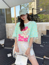 定番シンプル 好感度UP 海外トレンド カジュアル 全3色 半袖 Tシャツ ＜U-11224＞