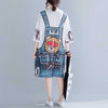 旅行Ｔシャツ 夏 レディース 膝丈 プリント 大きいサイズ ゆったりさらっと涼しい U-656