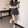 今季マストバイ デザイン性抜群 美人度アップ 2色選択可 セットアップ<U-11548>