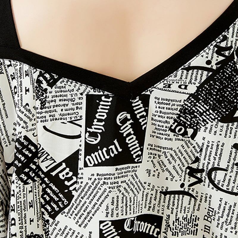 カジュアル ベアトップ お洒落 プリント Tシャツ カットソー＜U-3143＞