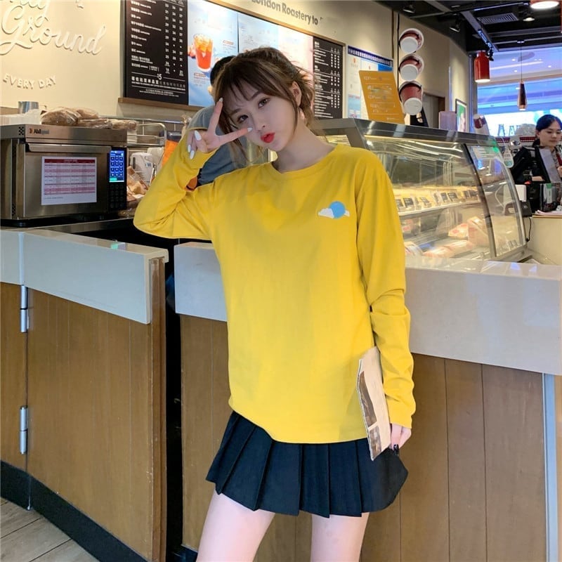 オシャレ度満点 プリント カジュアル Tシャツ カットソー＜U-3315＞