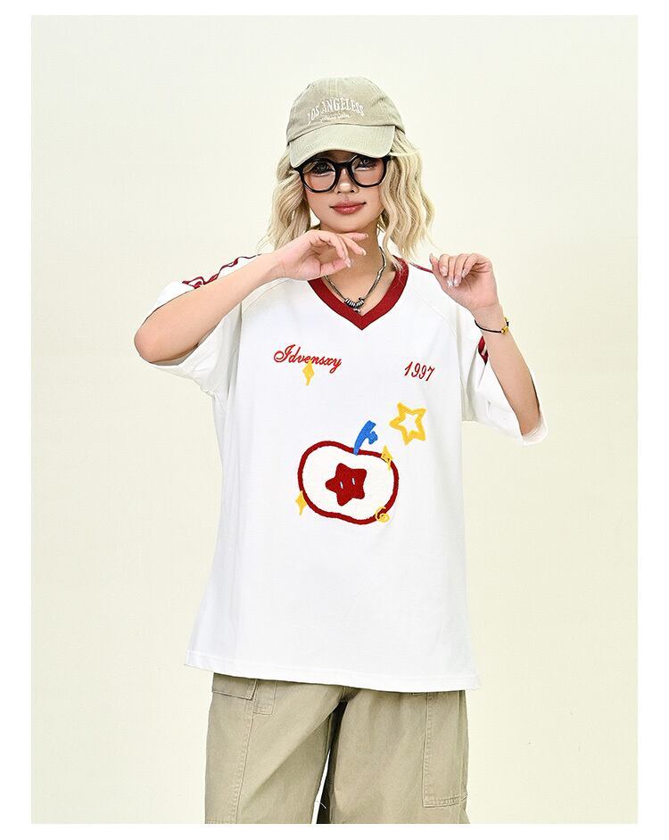 売り切れ必至 早い者勝ち 絶対流行 カジュアル 2色選択 Tシャツ<U-11545>