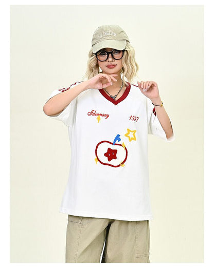 売り切れ必至 早い者勝ち 絶対流行 カジュアル 2色選択 Tシャツ<U-11545>