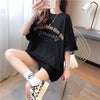 ゆったり感アップ 切り替え オシャレ度満点 プリント Tシャツ カットソー＜U-3478＞