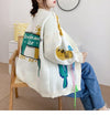 新作  アルファベットロゴ ジャカードニットカーディガン全2色<U-4408>