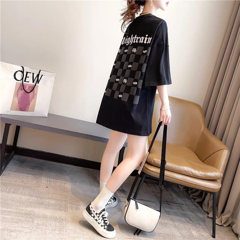 スタイリッシュ 3色選択可 一目惚れ アルファベット Tシャツ カットソー＜U-3060＞