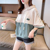 高級感 帽子付き 半袖 Tシャツ スウェット ＜U-8640＞