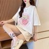 美人度アップ 好感度UP 海外トレンド カジュアル 全3色 半袖 Tシャツ ＜U-11641＞