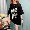オシャレ度満点 切り替え 好感度満載 プリント Tシャツ カットソー＜U-3672＞