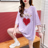 話題沸騰中 ファッション 個性派 プリント 全3色 半袖Tシャツ<U-8508>