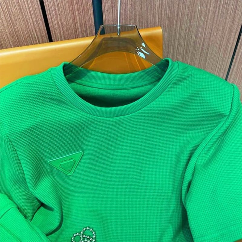 スタイリッシュ 切り替え 一目惚れ Tシャツ＋ショートパンツ セットアップ＜U-3488＞