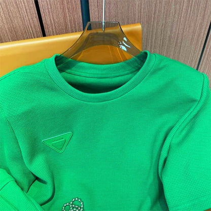 スタイリッシュ 切り替え 一目惚れ Tシャツ＋ショートパンツ セットアップ＜U-3488＞