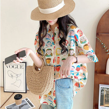 新商品 半袖Tシャツ ファッションプリント カットソー＜U-8297＞
