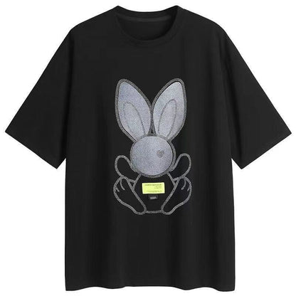 着回し力抜群 ホットダイヤモンド 新作 全2色 半袖Tシャツ カットソー ＜U-8703＞