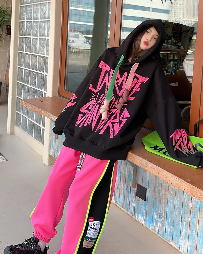 【裏起毛】絶対欲しい ファッション 個性派 スポーツパンツ<U-5847>