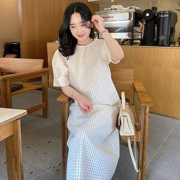 定番シンプル 絶対流行 大好評 早い者勝ち カジュアル 共2色 ワンピース<U-12098>