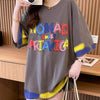 【半額！期間限定！！】着回し力抜群 個性派 ファッション プリント 3色選択 半袖Tシャツ＜U-8589＞
