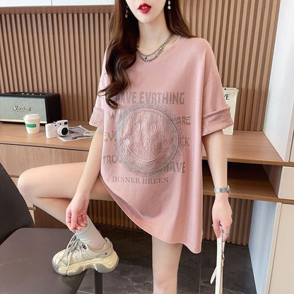 大好評 カジュアル 絶対欲しい キュート プリント全3色 半袖Tシャツ カットソー ＜U-8600＞