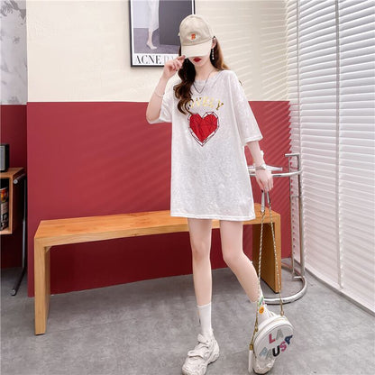 話題沸騰中 ファッション 個性派 プリント 全3色 半袖Tシャツ<U-8508>