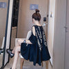 柔らかくて優しい印象 ファッション 美人度アップ プリント 全3色 半袖 Tシャツ <U-9088>