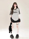 大好評 好感度UP 海外トレンド カジュアル 全3色 半袖 Tシャツ ＜U-11107＞