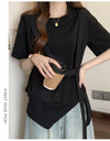 売れ筋 着回し力抜群 定番シンプル 売り切れ必至 全2色 Tシャツ <U-11999>