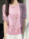 絶対流行 大好評 エレガント 好感度UP カジュアル 全4色 Tシャツ＜U-12054＞
